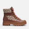 Coach Talia Jacquard, Suede And Leather Lace-Up Boots -Vans || Clarks || Ugg Sales 13993828 1835005514764161