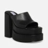 Steve Madden Cagey Leather Platform Mules -Vans || Clarks || Ugg Sales 13994476 2115026046702082