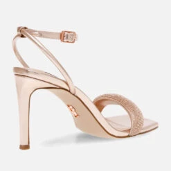 Steve Madden Rhinestone-Embellished Faux Leather Heeled Sandals -Vans || Clarks || Ugg Sales 13994497 1925026047143838