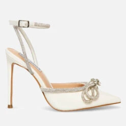 Steve Madden Women's Viable Satin Heeled Pumps