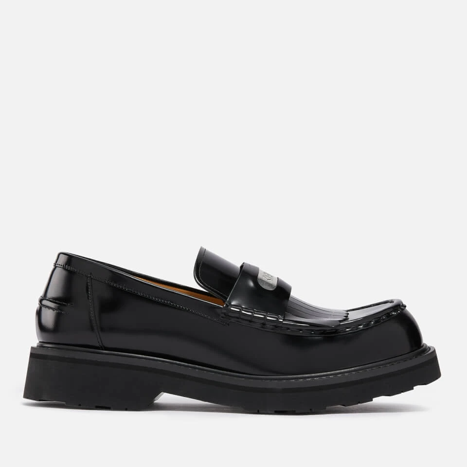 KENZO Men’s Hoops Tassel Leather Loafers 3 KENZO Men’s Hoops Tassel Leather Loafers