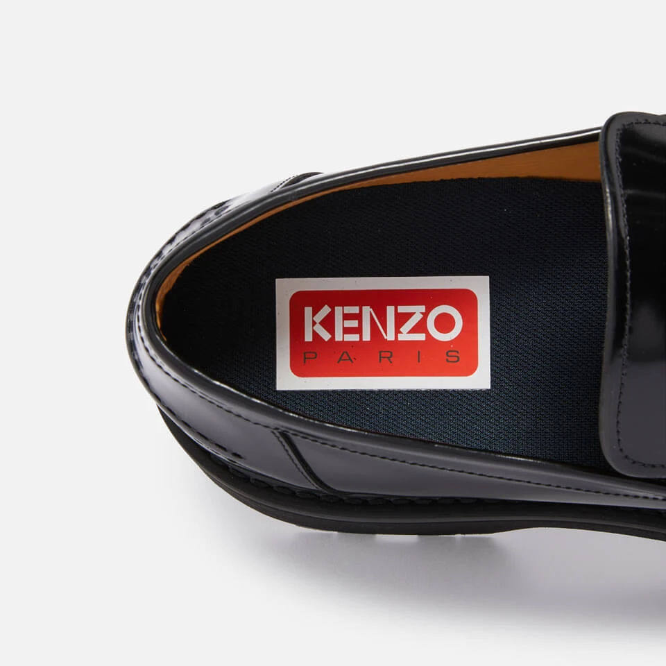 KENZO Men’s Hoops Tassel Leather Loafers 5 KENZO Men’s Hoops Tassel Leather Loafers - Image 3