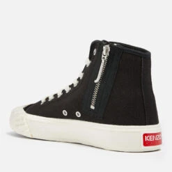 KENZO School Hi-Top Cotton-Canvas Trainers -Vans || Clarks || Ugg Sales 14013320 1105024219595450