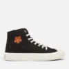 KENZO School Hi-Top Cotton-Canvas Trainers