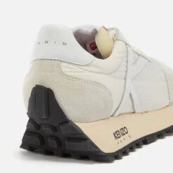 KENZO Women's Smile Nylon, Suede And Leather Trainers -Vans || Clarks || Ugg Sales 14013348 8395047779681783