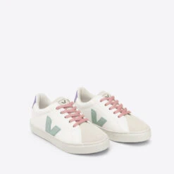 Veja Kids' Esplar Leather And Suede Lace Up Trainers -Vans || Clarks || Ugg Sales 14016721 3655036933741751