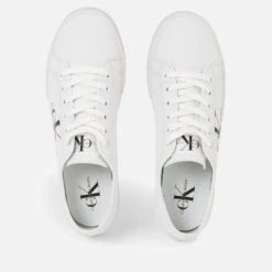 Calvin Klein Jeans Men's Essential Canvas Trainers -Vans || Clarks || Ugg Sales 14187572 9015054822446902