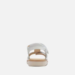 Clarks Kids' Crown Beat Patent Sandals - White -Vans || Clarks || Ugg Sales 14192945 2815034571052619