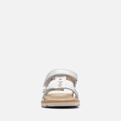 Clarks Kids' Crown Beat Patent Sandals - White -Vans || Clarks || Ugg Sales 14192945 9685034571096173