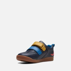 Clarks Kids' Den Play Leather Shoes - Navy -Vans || Clarks || Ugg Sales 14192992 1725031183161403