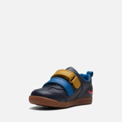 Clarks Toddlers' First Den Play Leather Shoes - Navy -Vans || Clarks || Ugg Sales 14192999 1355031183652182