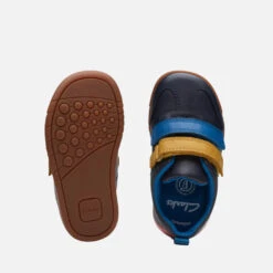 Clarks Toddlers' First Den Play Leather Shoes - Navy -Vans || Clarks || Ugg Sales 14192999 7015031183844005