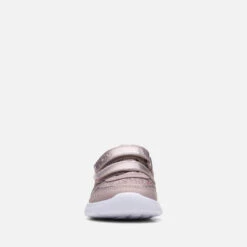 Clarks Toddlers' Athletic Sonar Leather Trainers - Pink Sparkle -Vans || Clarks || Ugg Sales 14193038 1225031185569698