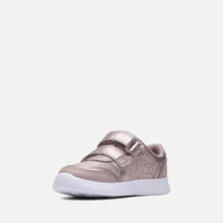 Clarks Toddlers' Athletic Sonar Leather Trainers - Pink Sparkle -Vans || Clarks || Ugg Sales 14193038 1475031185494191