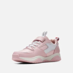 Clarks Kids' Pokémon Grip Pearl Leather Trainers - Pink -Vans || Clarks || Ugg Sales 14193057 1135028904313997