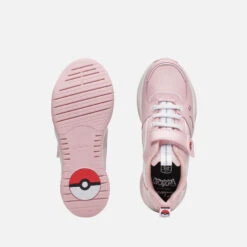 Clarks Kids' Pokémon Grip Pearl Leather Trainers - Pink -Vans || Clarks || Ugg Sales 14193057 1615028904481385