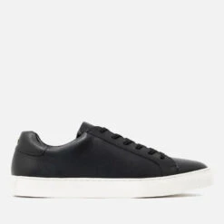 Walk London Men's Kensington Leather Trainers