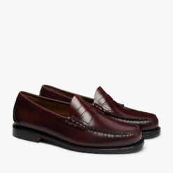 G.H. Bass & Co. Men's Larson Leather Moc Penny Loafers -Vans || Clarks || Ugg Sales 14197036 4785020091897613