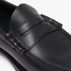 G.H. Bass & Co. Men's Larson Leather Moc Penny Loafers -Vans || Clarks || Ugg Sales 14197048 2415020092643797