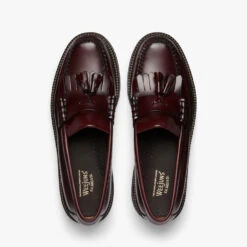 G.H. Bass & Co. Men's Layton II '90s Leather Kiltie Loafers -Vans || Clarks || Ugg Sales 14197078 9825020094454759