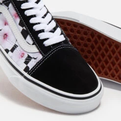 Vans Women's Hibiscus Old Skool Suede And Canvas Trainers -Vans || Clarks || Ugg Sales 14197740 1435029107208077