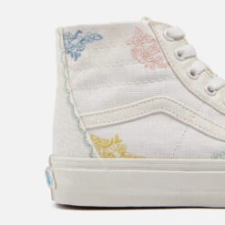 Vans Women's Blossom Sk8-Hi Tapered Linen Trainers -Vans || Clarks || Ugg Sales 14197761 2125041604139048