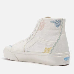 Vans Women's Blossom Sk8-Hi Tapered Linen Trainers -Vans || Clarks || Ugg Sales 14197761 6445041604083266