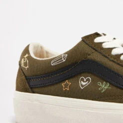 Vans Women's VR3 Old Skool Canvas And Suede Trainers -Vans || Clarks || Ugg Sales 14197901 1805027034800724