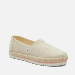 TOMS Women's Alpargata Canvas Platform Espadrilles -Vans || Clarks || Ugg Sales 14199818 3395033278610385