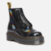 Dr. Martens Women's Sinclair Rainbow Patent Leather Boots