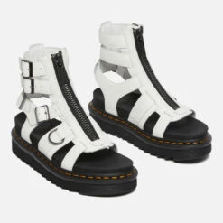 Dr. Martens Women's Orson Leather Gladiator Sandals -Vans || Clarks || Ugg Sales 14215846 4745023651285125