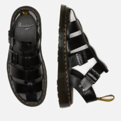 Dr. Martens Men's Leather Fisherman Sandals -Vans || Clarks || Ugg Sales 14215914 7265033280399279