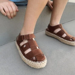 EMU Australia Cove Espadrille Sandals - Walnut -Vans || Clarks || Ugg Sales 14221677 2105047236302520