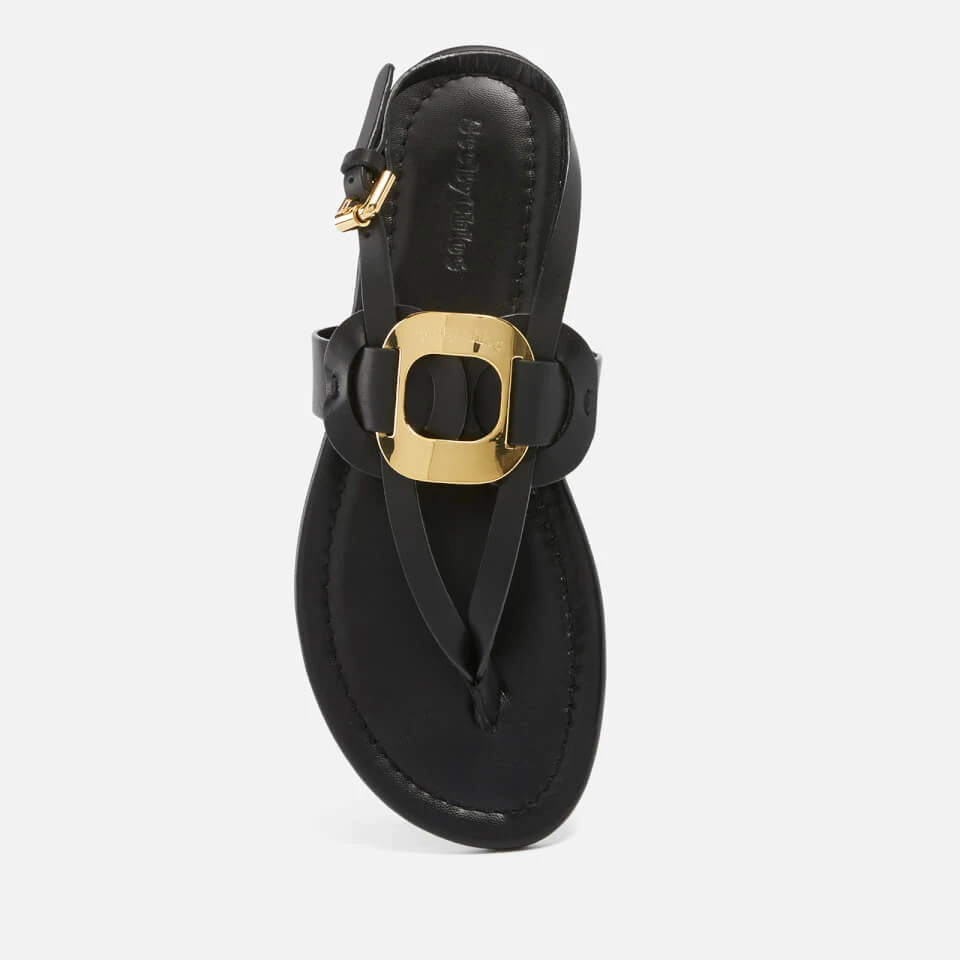 See By Chloé Women's Chany Leather Sandals 5 See By Chloé Women's Chany Leather Sandals - Image 3