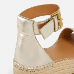 See By Chloé Women's Glyn Leather Espadrille Flatform Sandals -Vans || Clarks || Ugg Sales 14226703 2045039049784392
