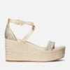 MICHAEL Michael Kors Serena Wedged Faux Leather Jute Sandals 2 MICHAEL Michael Kors Serena Wedged Faux Leather Jute Sandals -Vans || Clarks || Ugg Sales 14226829 2035041791640752