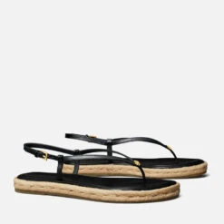 Tory Burch Women's Leather Espadrille Sandals -Vans || Clarks || Ugg Sales 14227750 1345029692394059