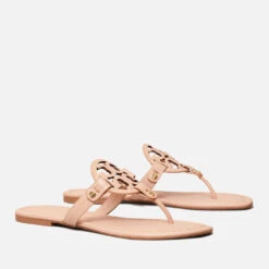 Tory Burch Women's Miller Toe Post Sandals 8 Tory Burch Women's Miller Toe Post Sandals -Vans || Clarks || Ugg Sales 14227775 1465029692613968