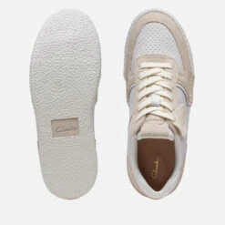 Clarks Women's CraftCup Leather And Suede Trainers -Vans || Clarks || Ugg Sales 14228549 1695025760307310