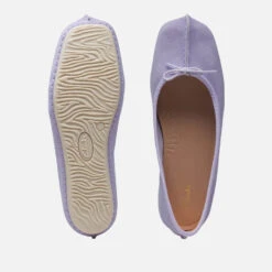 Clarks Freckle Ice Suede Ballet Flats -Vans || Clarks || Ugg Sales 14228598 2085029102999206