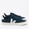Veja Campo Logo-Appliquéd Suede Trainers