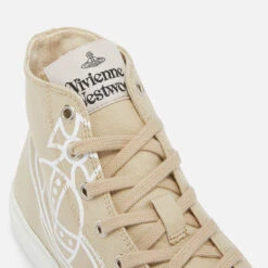 Vivienne Westwood Men’s Canvas Hi-Top Trainers -Vans || Clarks || Ugg Sales 14232813 1405035383588834