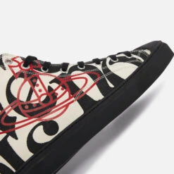 Vivienne Westwood Men's Canvas Hi-Top Trainers -Vans || Clarks || Ugg Sales 14232825 1625035383838008