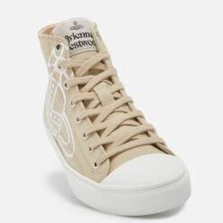 Vivienne Westwood Women’s Canvas Hi-Top Trainers -Vans || Clarks || Ugg Sales 14232845 1835035384325811
