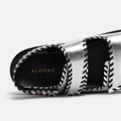 ALOHAS Women's Barrel Embroidered Leather Sandals -Vans || Clarks || Ugg Sales 14238995 1825035136687094