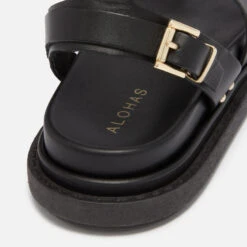 ALOHAS Women's Buckle Up Leather Sandals 8 ALOHAS Women's Buckle Up Leather Sandals -Vans || Clarks || Ugg Sales 14239023 5805035137257001