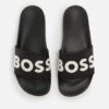 Boss Kirk Men's Rubber Slide Sandals -Vans || Clarks || Ugg Sales 14244557 6425041578717231