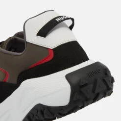 HUGO Go1st Men's Shell And Faux Suede Trainers -Vans || Clarks || Ugg Sales 14265101 5525041579734492