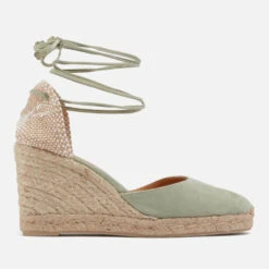Castañer Women’s Carina Suede Wedge Espadrilles