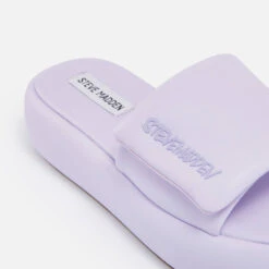 Steve Madden Women's Swoosh Padded Faux Leather Sandals -Vans || Clarks || Ugg Sales 14266668 1455038734669933